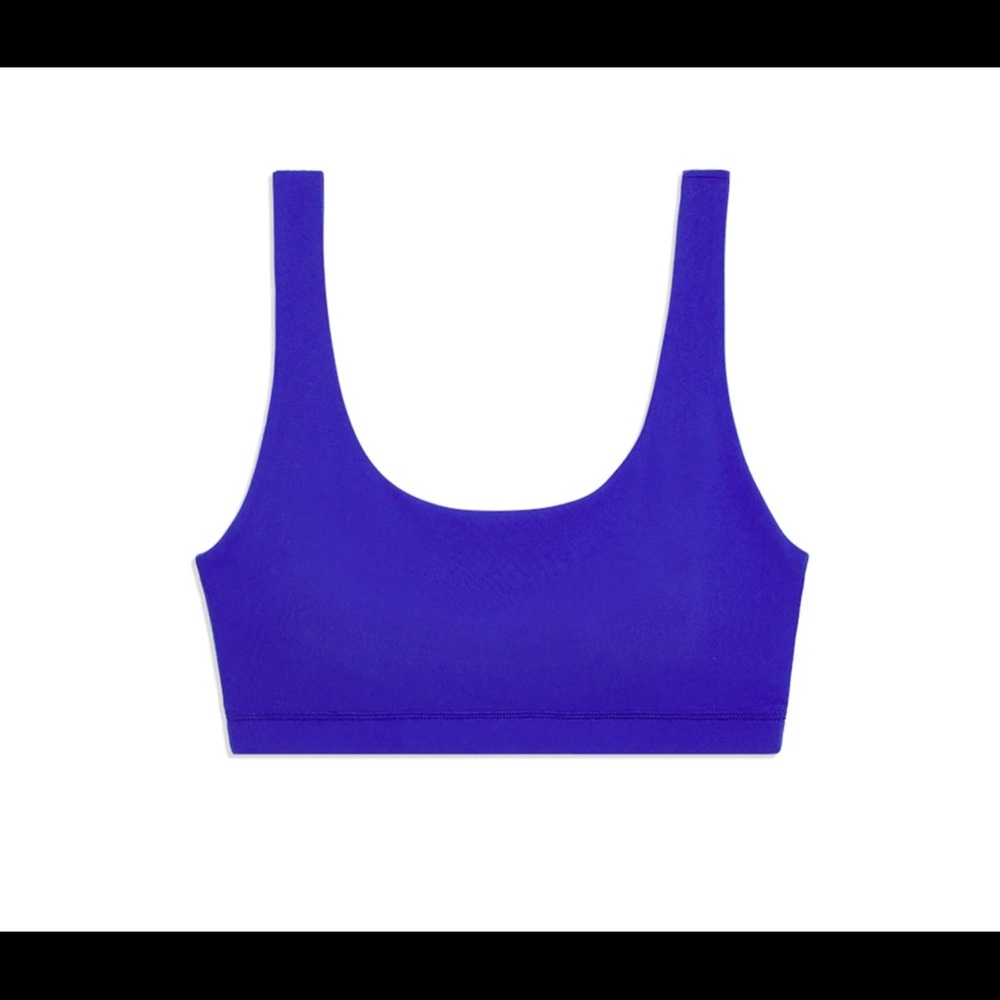 BRAND NEW! WeWoreWhat sapphire sports bra
